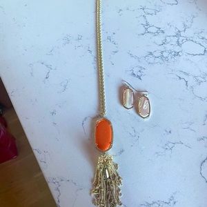 Kendra Scott earrings and necklace bundle